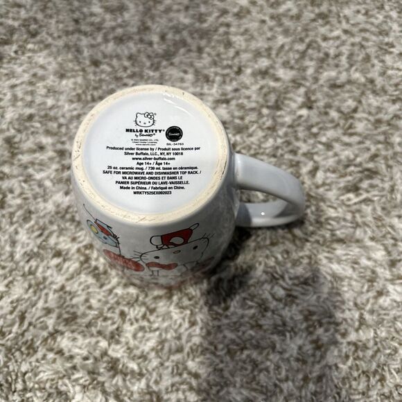 Sanrio Hello Kitty Valentines Day Heart Balloons 25oz Ceramic Mug - Picture 3 of 3